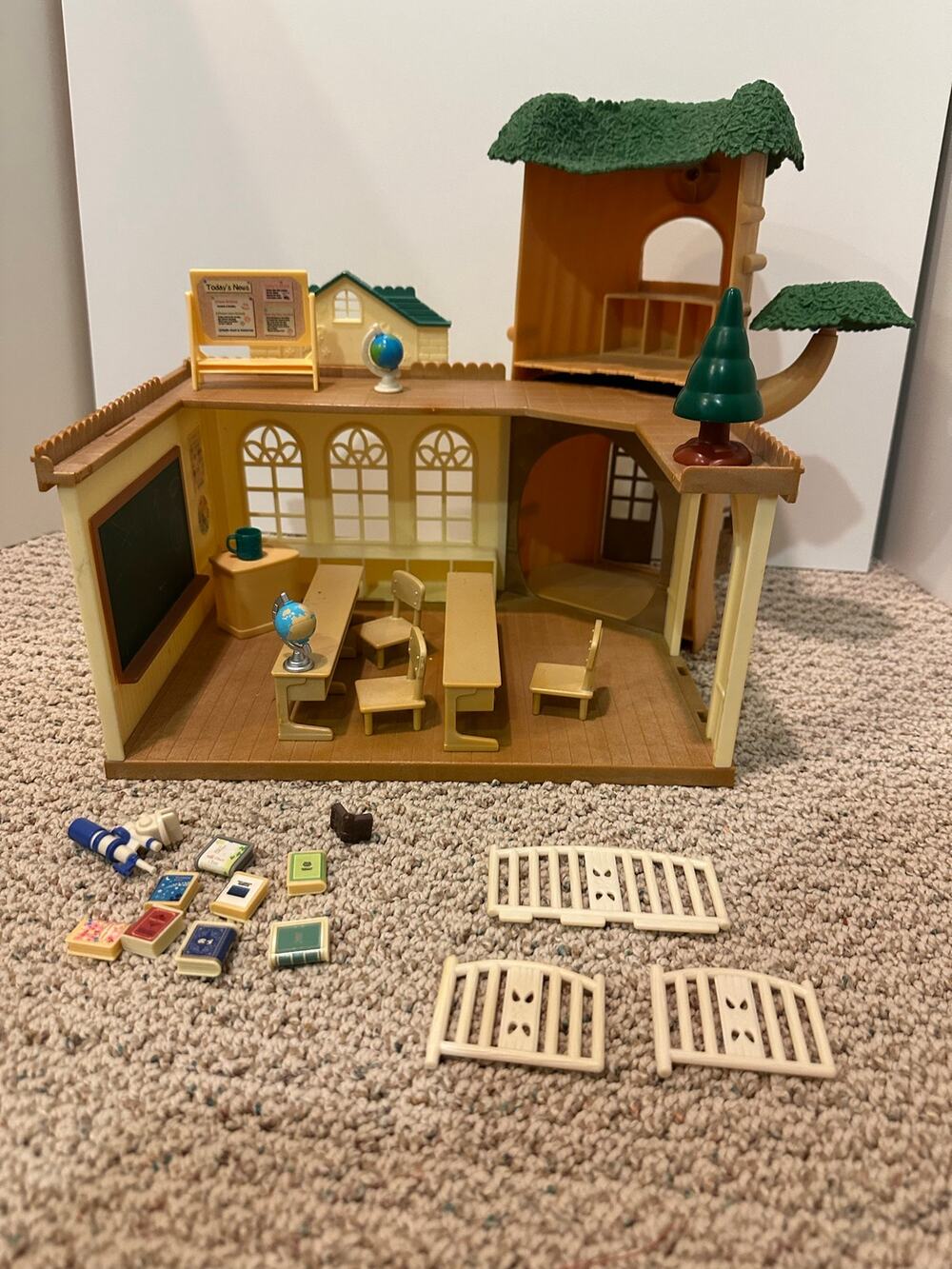 Calico Critters school house - not complete